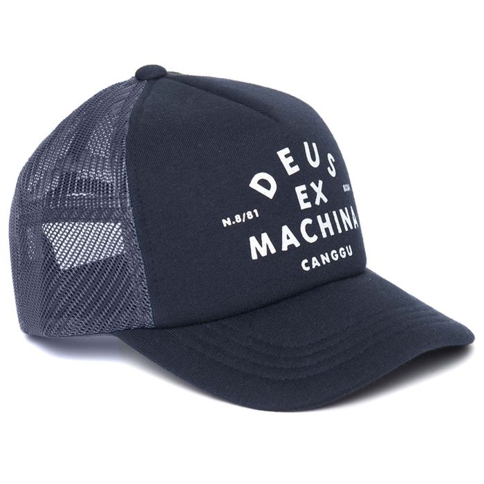 DEUS EX MACHINA AUSTIN CANGGU TRUCKER CAP - MIDNIGHT BLUE - Urban Rider