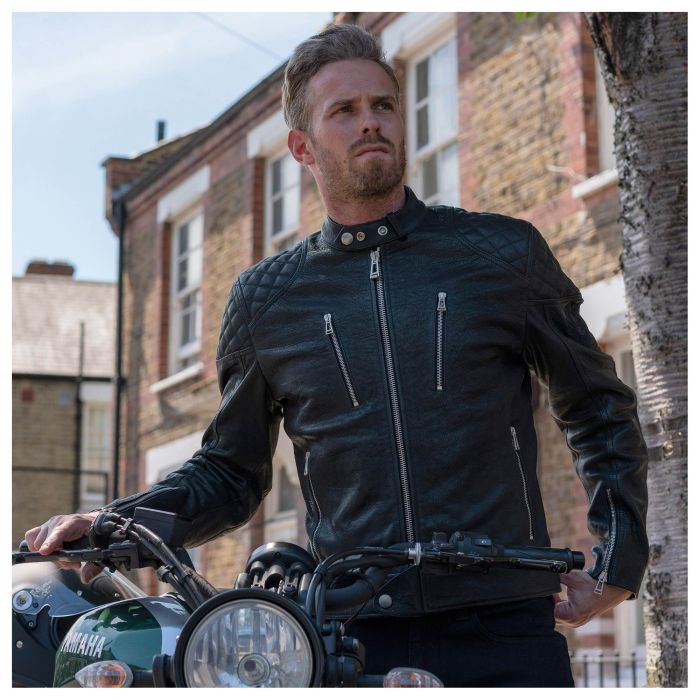 NEW Ted Baker Black Leather Jacket – Deja Vu Belfast