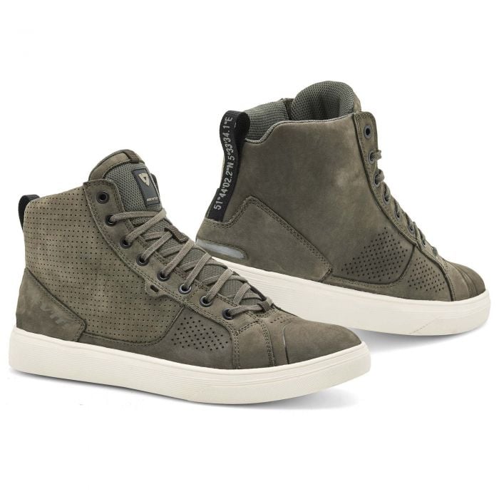 REVIT ARROW RIDING TRAINERS - OLIVE GREEN / WHITE - Urban Rider