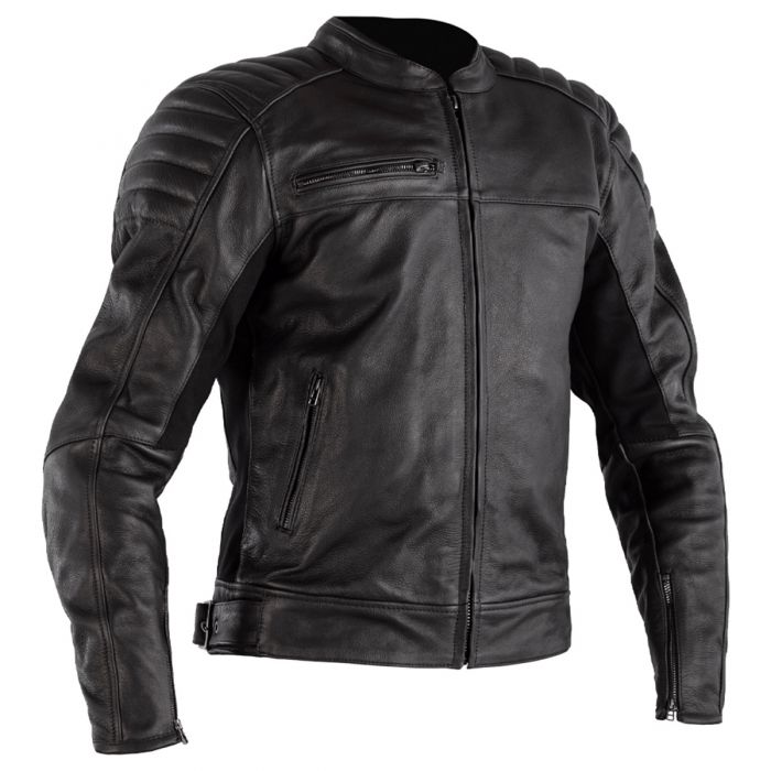 Rst Fusion Airbag Leather Jacket - Black - Urban Rider