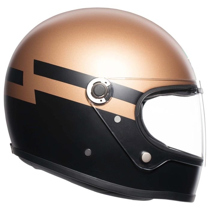 Smoke/One Size AGV X3000-1 SR Pinlock-Ready Face Shield Street Motorcycle Helmet Accessories 