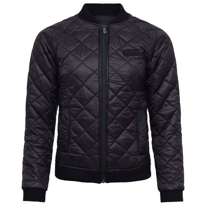 KNOX WOMENS THERMAL QUILTED JACKET MKII - BLACK - Urban Rider