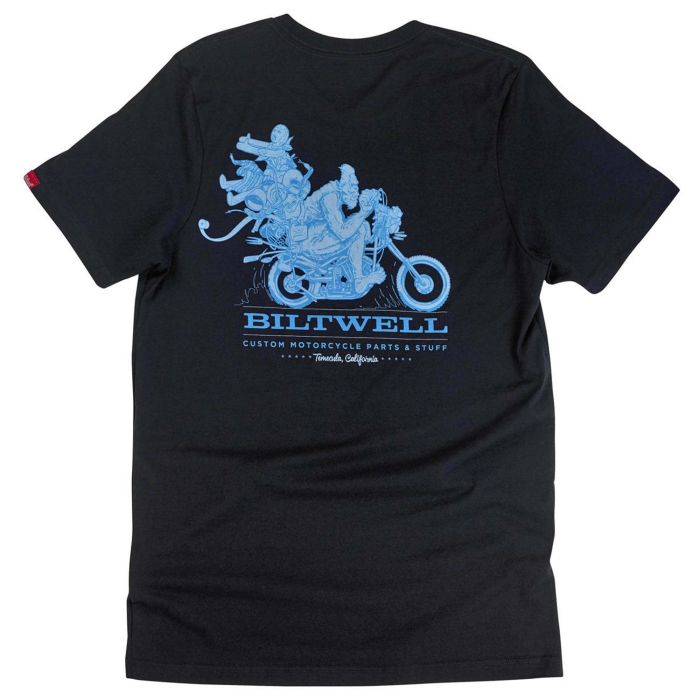 BILTWELL BIGFOOT T-SHIRT - BLACK - Urban Rider