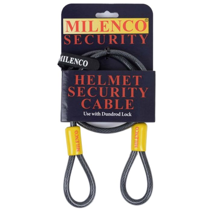 PADLOCKS MILENCO HELMET SECURITY CABLE WORKS IN CONJUNCTION WITH U LOCKS 