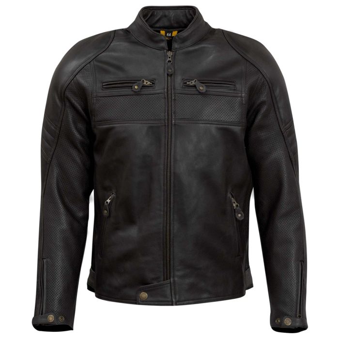 Merlin Odell Leather Air Jacket - Black - Urban Rider
