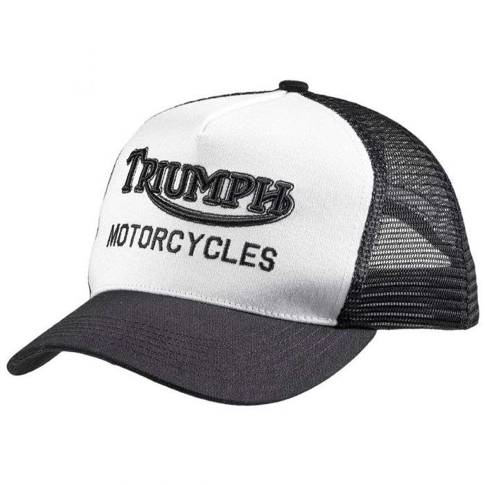 TRIUMPH OIL TRUCKER CAP - BONE Rider