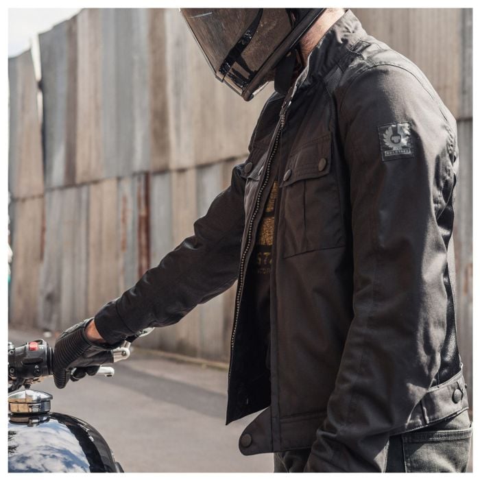 Belstaff Temple Vented Jacket - Black - Urban Rider
