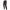 MERLIN WARREN CARGO RIDING JEANS - BLACK