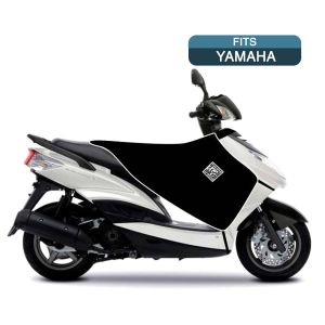 Compatible avec Yamaha DELIGHT 125 2019 Couvre-Jambes TERMOSCUD Tucano Urbano R151-X SPÉCIFIQUE pour Scooter Couverture Thermique IMPERMÉABLE Interne en Simili Cuir Exterieur en Nylon 
