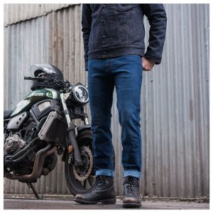 MAXLER JEAN Men’s Bike Motorcycle Motorbike Kevlar Jeans 1617 Blue 30 